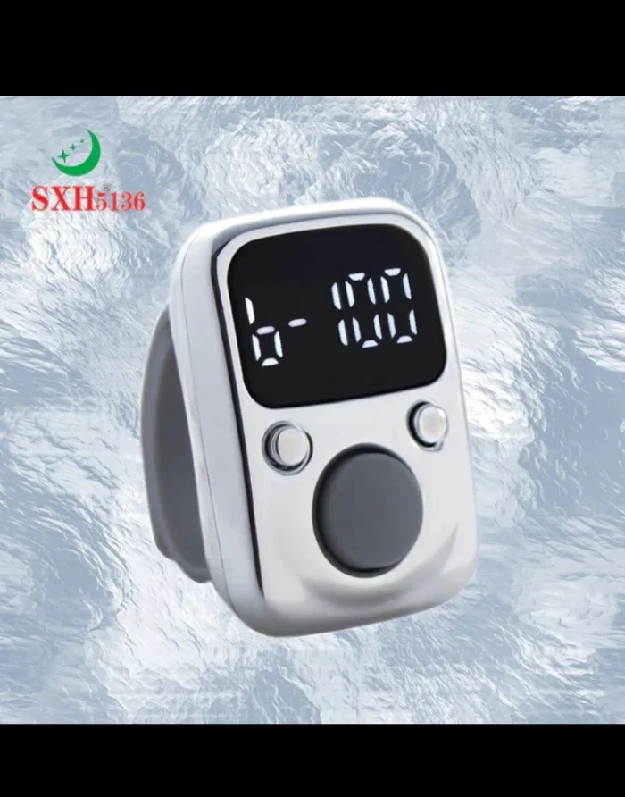 Electric Finger Tally Counter Digital Tasbih Zikr Ring - Image 6