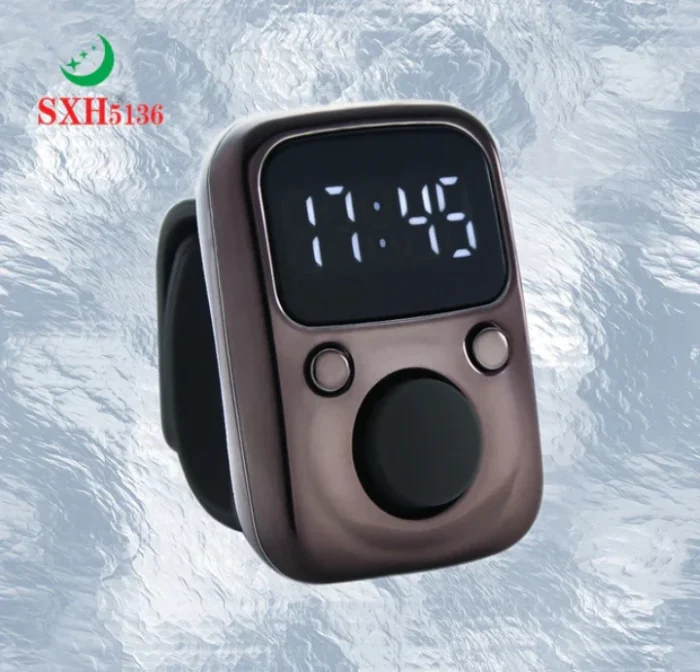 Electric Finger Tally Counter Digital Tasbih Zikr Ring - Image 3