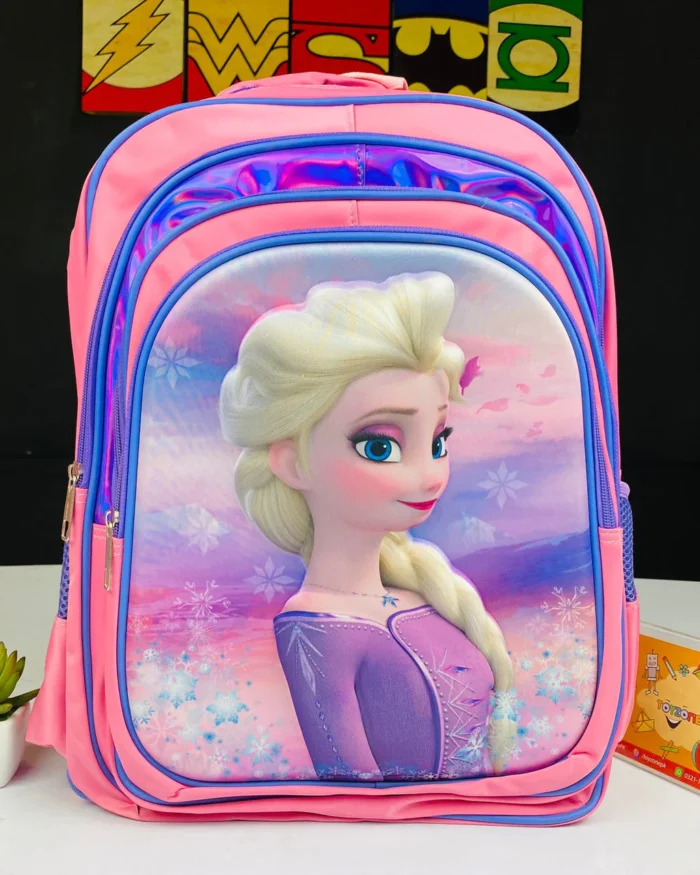 Frozen Girl Printed School Bag For Kids