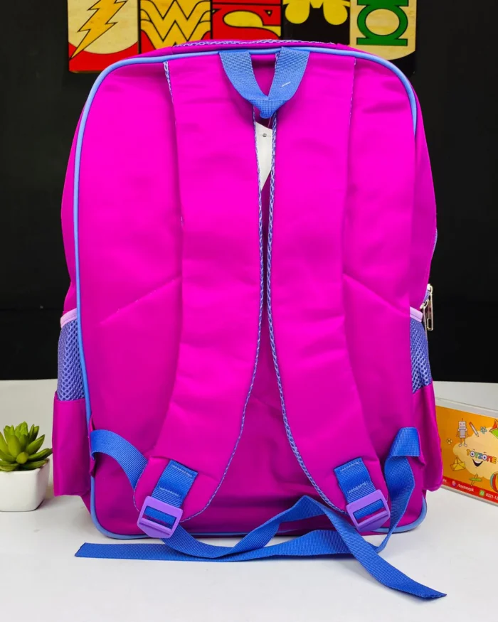 Unicorn Printed Purple School Bag For Kids - Image 3