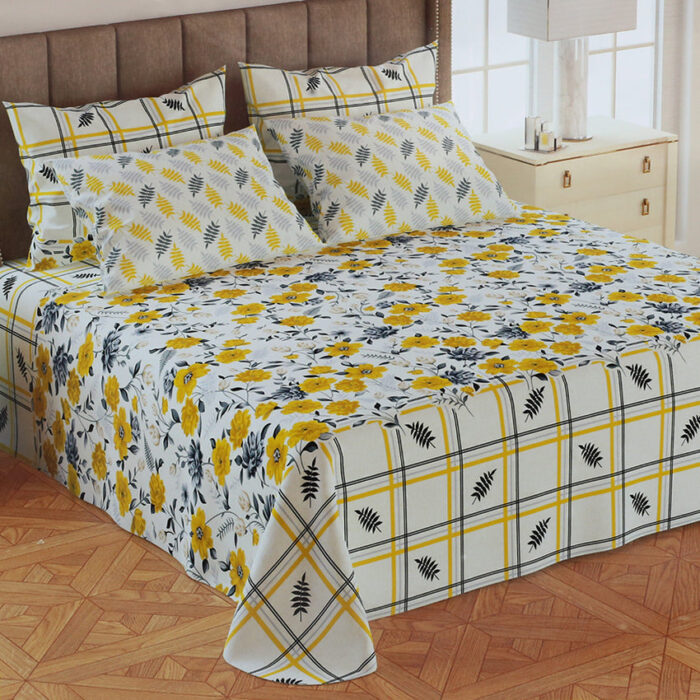 Double Bedsheet 5pcs Set - CC4