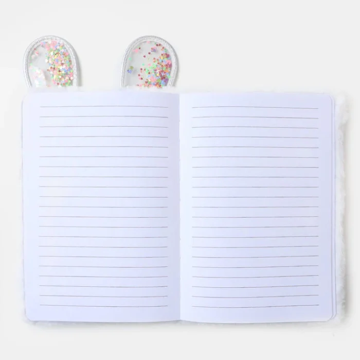 CUTE FUR CAT DAIRY NOTEBOOK FOR KIDS - WHITE - Image 3